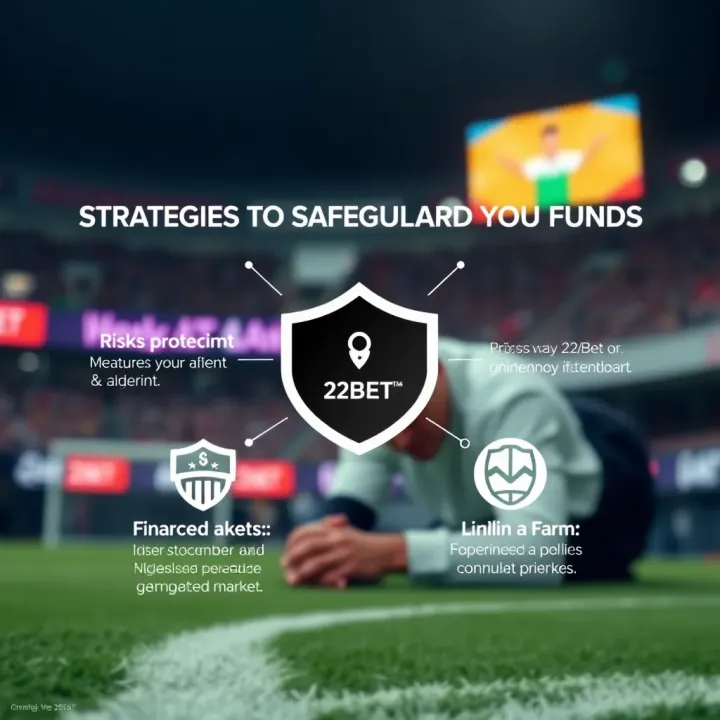 Strategies to Safeguard Your Funds on Nigerian Betting Sites Graphic depicting financial protection measures for online bettors in a regulated market