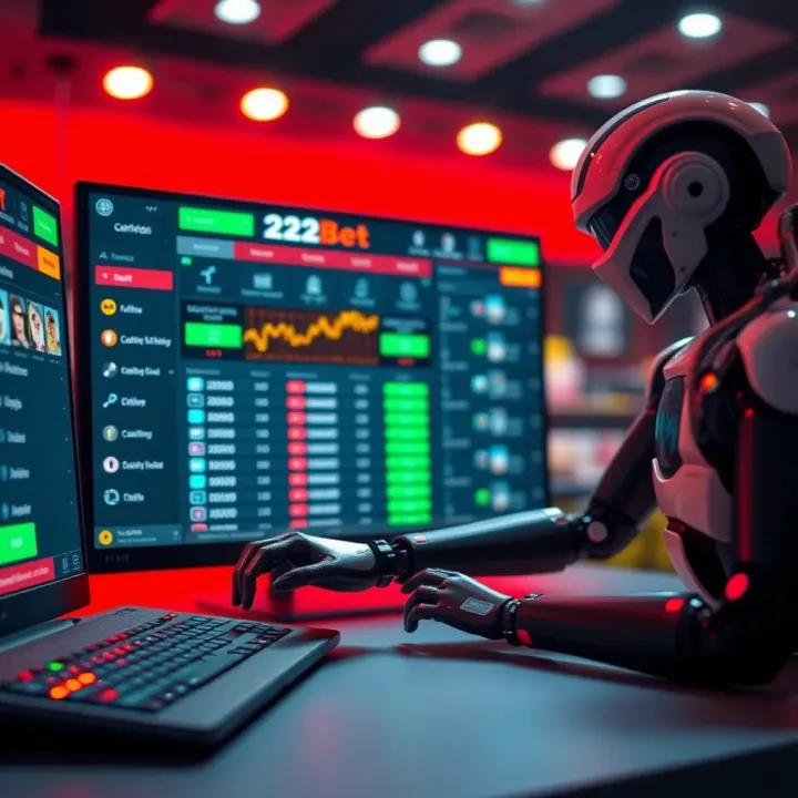 Software Bot Functioning on an Online Betting Platform Graphical representation of a software bot interacting with online betting interface