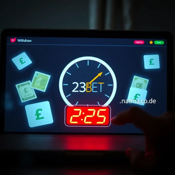 Illustration showing secure online transaction with Nigerian currency icons and a digital clock representing withdrawal time